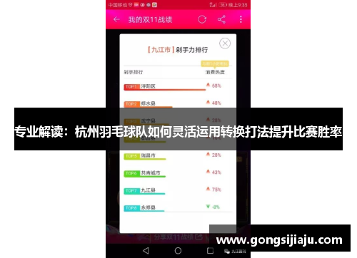 专业解读：杭州羽毛球队如何灵活运用转换打法提升比赛胜率